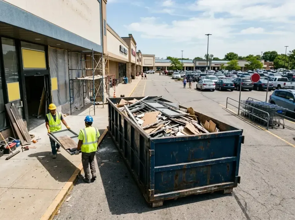 retail-store-renovation-debris-003 — frequently asked questions, Roll-off Dumpster Rentals in North Fond du Lac, WI